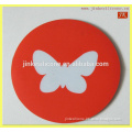 2014 JK-22-09 fashion non-slip red wine glass silicone cup coaster,cup coaster